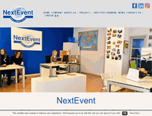 Tablet Screenshot of nextevent.it